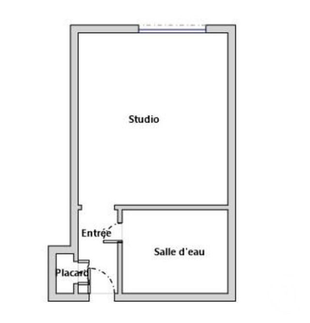 Appartement F1 à louer - 1 pièce - 13.05 m2 - ST CLOUD - 92 - ILE-DE-FRANCE - Century 21 Solution Immobilière