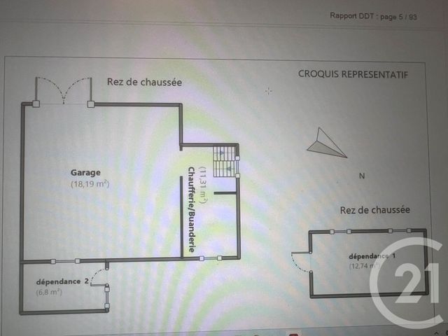 maison à vendre - 4 pièces - 58.0 m2 - GARCHES - 92 - ILE-DE-FRANCE - Century 21 Solution Immobilière