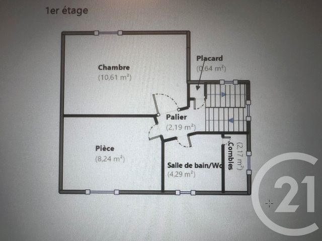 maison à vendre - 4 pièces - 58.0 m2 - GARCHES - 92 - ILE-DE-FRANCE - Century 21 Solution Immobilière